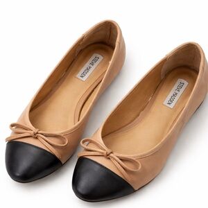 Steve Madden Shoes - Black and Tan Women's Flats